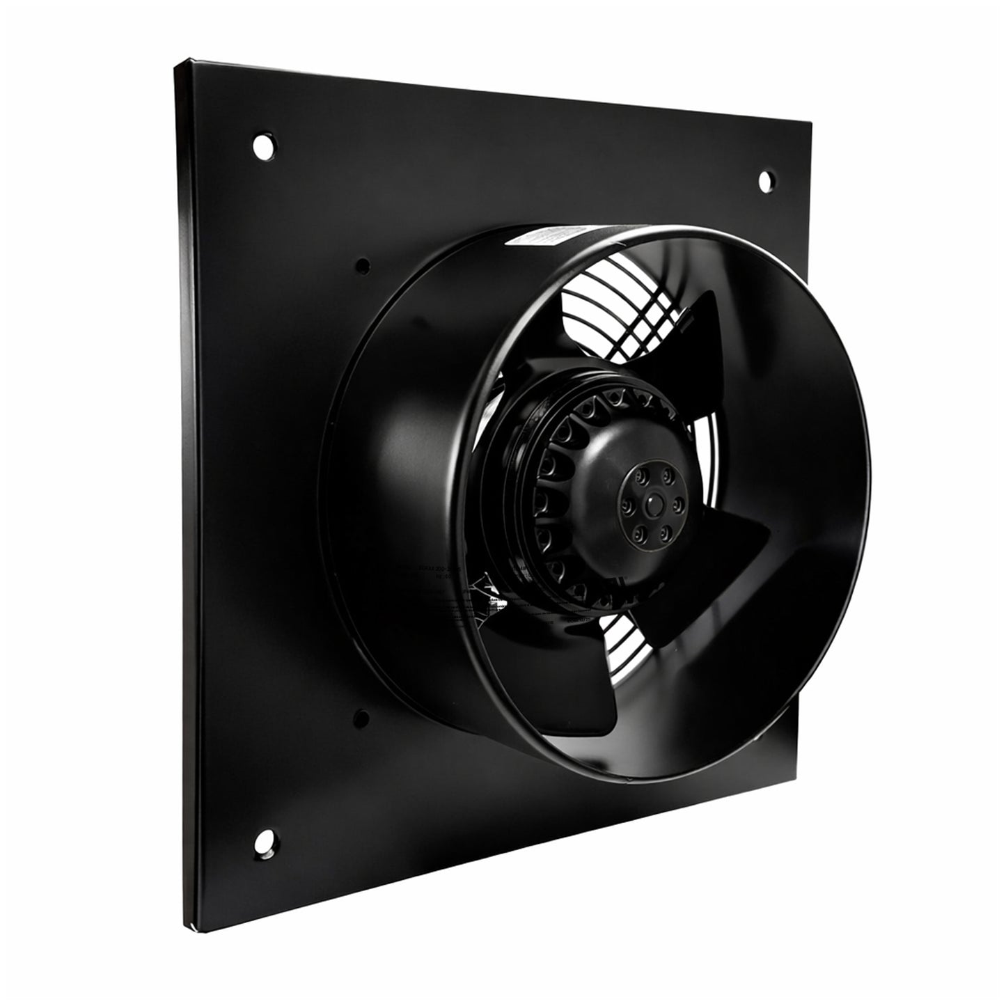 BDRAX-K 200 – Metal Storm 8" Wall Mounted Axial Fan, 647 CFM, All-Metal Construction, UL-Certified AC Motor,120V-60 Hz, F Class, IP 44 Protection, Ball Bearing, Thermally Protected, 3.94 FEI