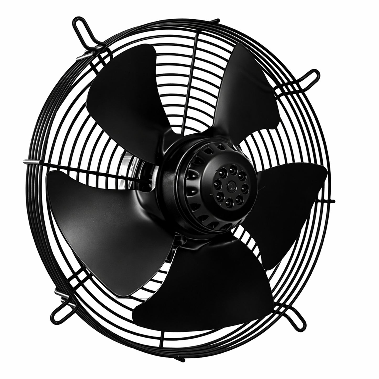 SF 4M 300 BD –12" Axial Cooling Fan, 1142 CFM, All-Metal Construction, 120V-60 Hz AC Motor, F Class Insulation, IP54 Protection, Ball Bearing, Thermally Protected, 2.1 FEI